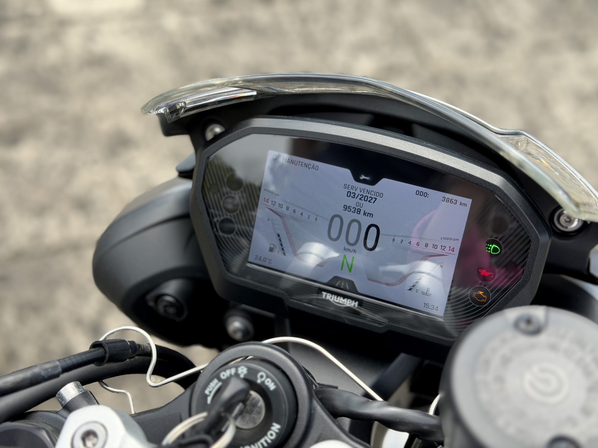 Triumph Street Triple 2024 — продаж у Португалії